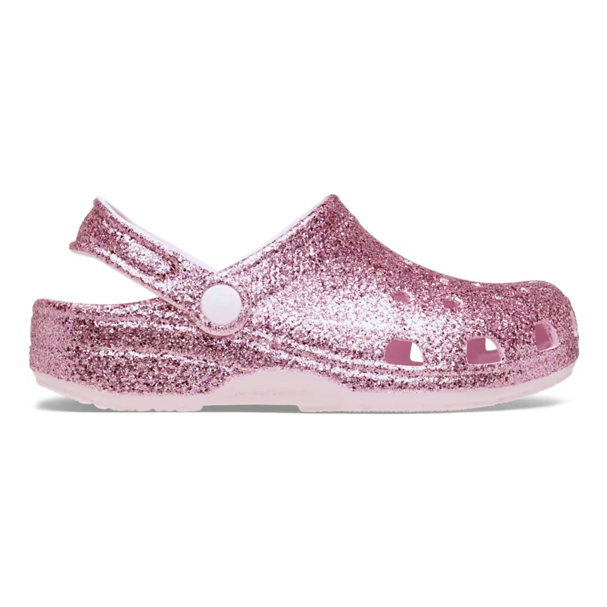 Crocs - Sabot Classic Chunky Glitter Clog | Pink