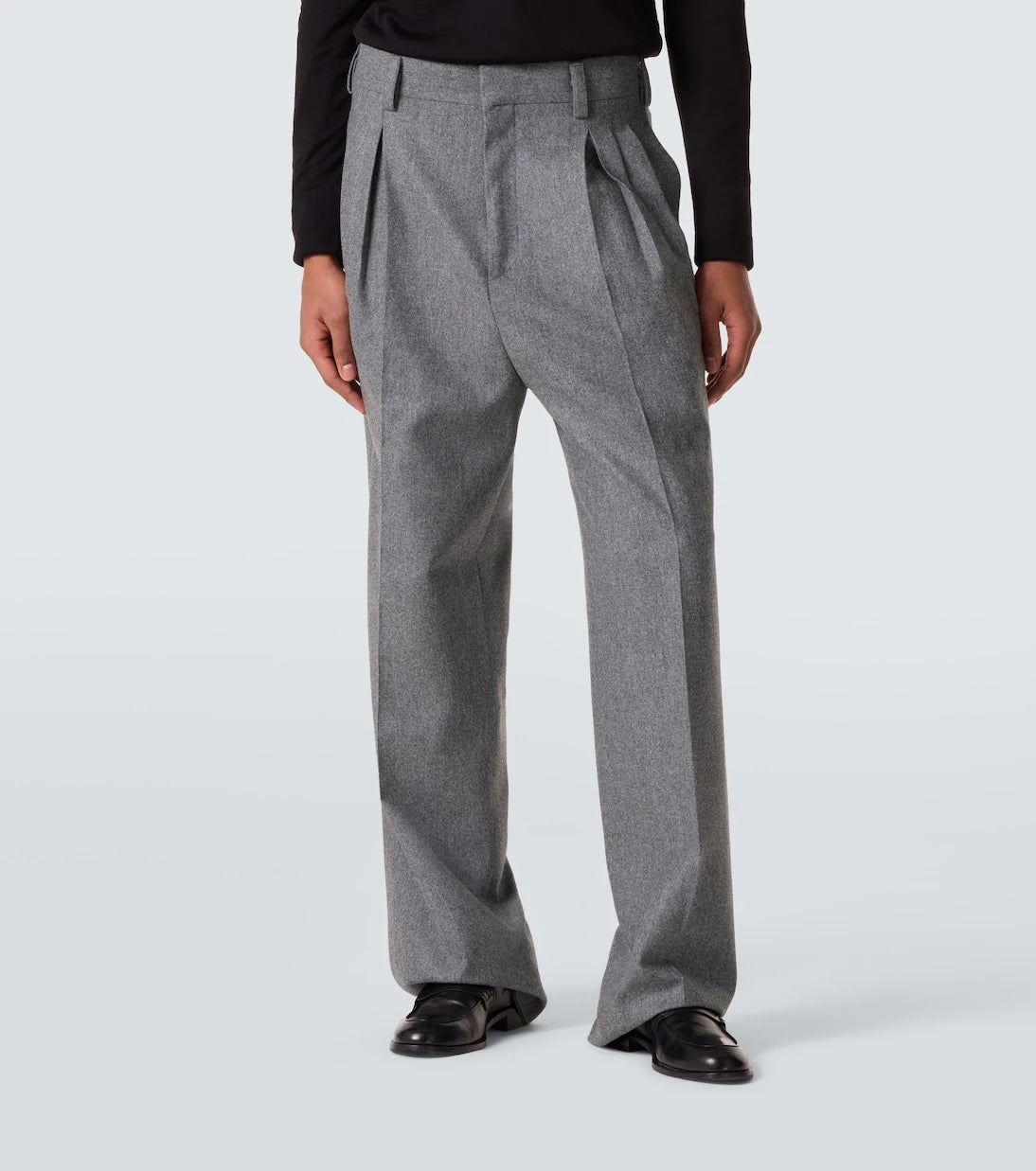 Zegna - Wool straight pants