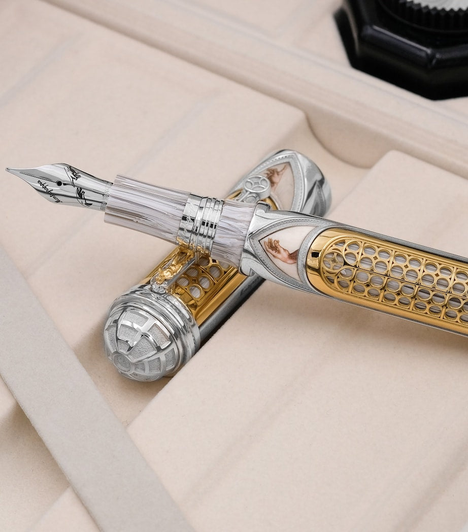 Yellow Gold Michelangelo Fountain Pen