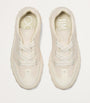 Jimmy Choo White Diamond Light Flex Leather Sneakers