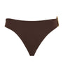 AWAY THAT DAY Brown Samoa Bikini Bottoms