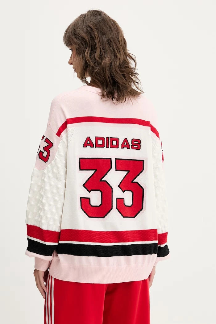 adidas Originals kadın yünü eklenmiş kazak