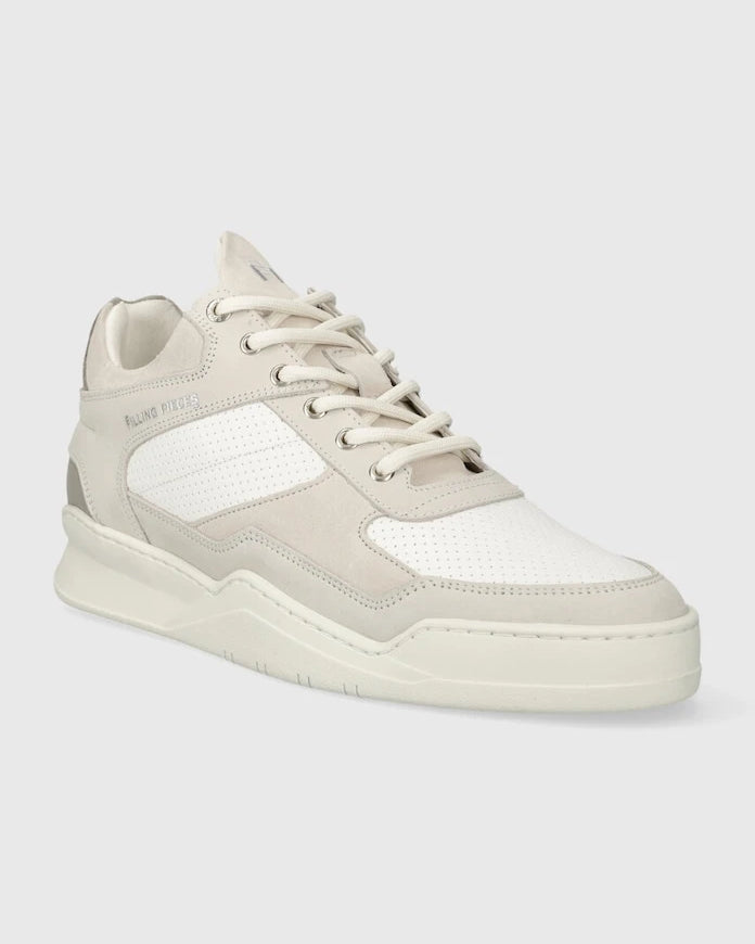 Deri Spor Ayakkabı Filling Pieces Low Top Panelled
