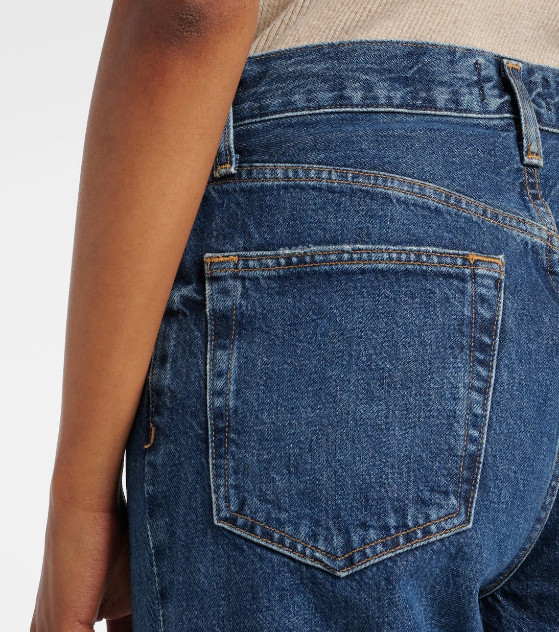 Agolde - V-Waist Baggy straight jeans