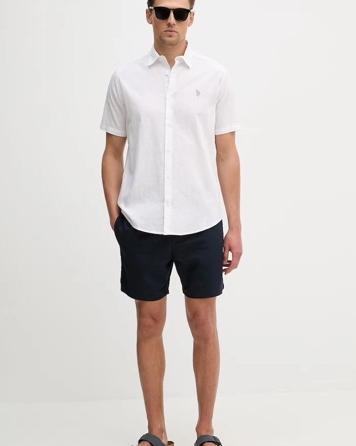 U.S. Polo Assn. LINEN DECK Keten Şort