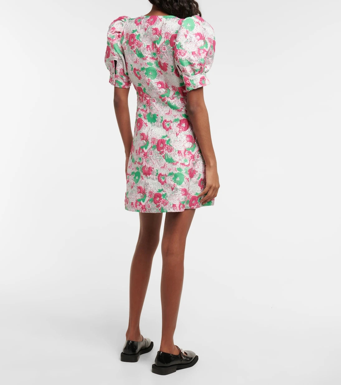 Ganni - Printed minidress