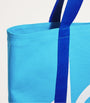 Large Cotton Logo Tote Bag BRIGHT BLUE