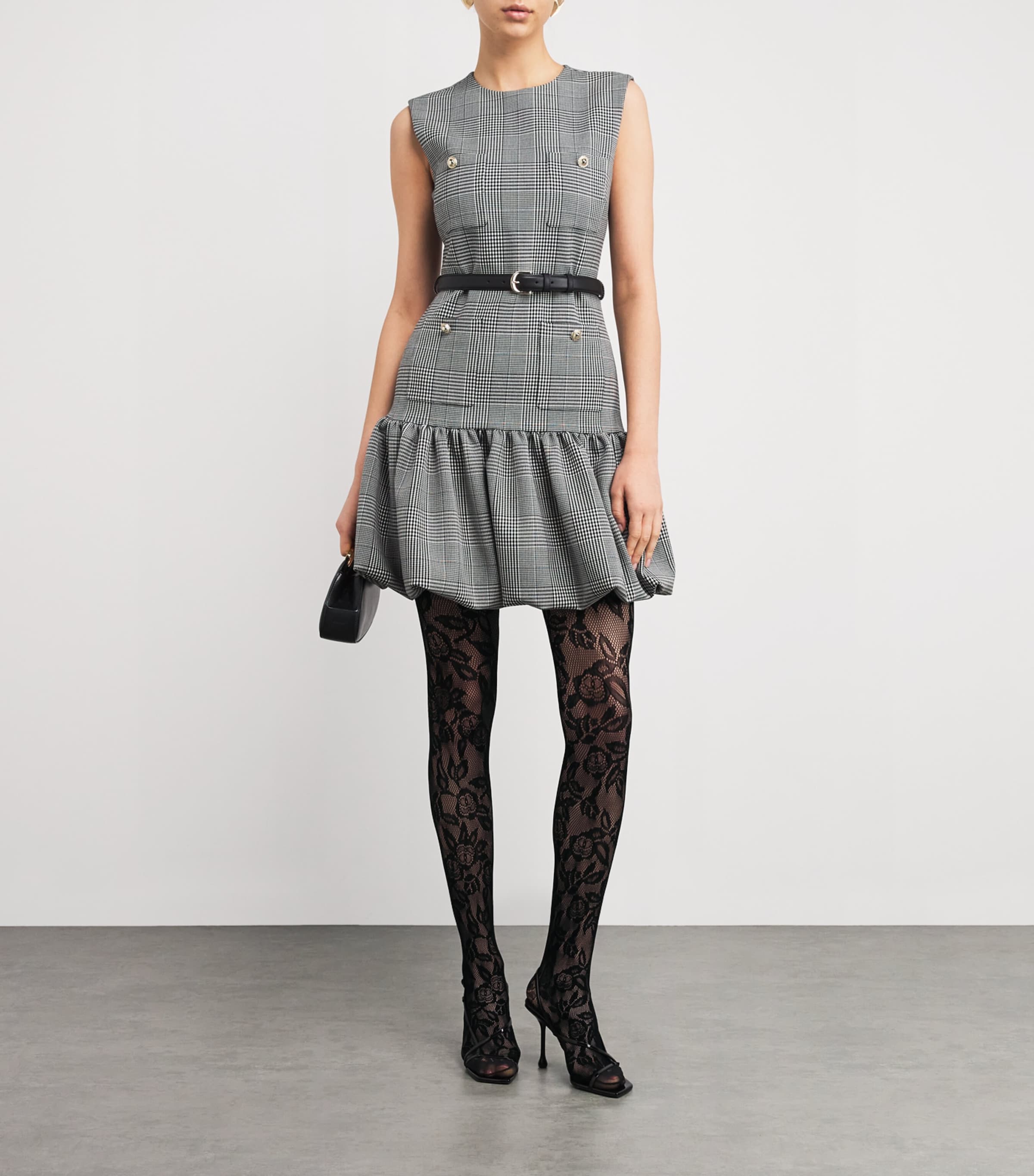 Falke Black x Kaviar Gauche Lace Tights