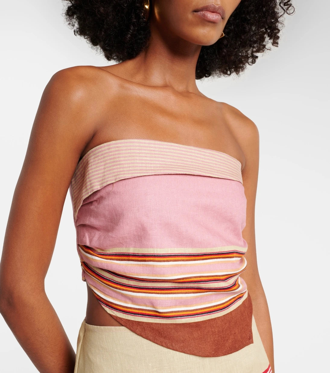 Faithfull - Ebbe striped linen top