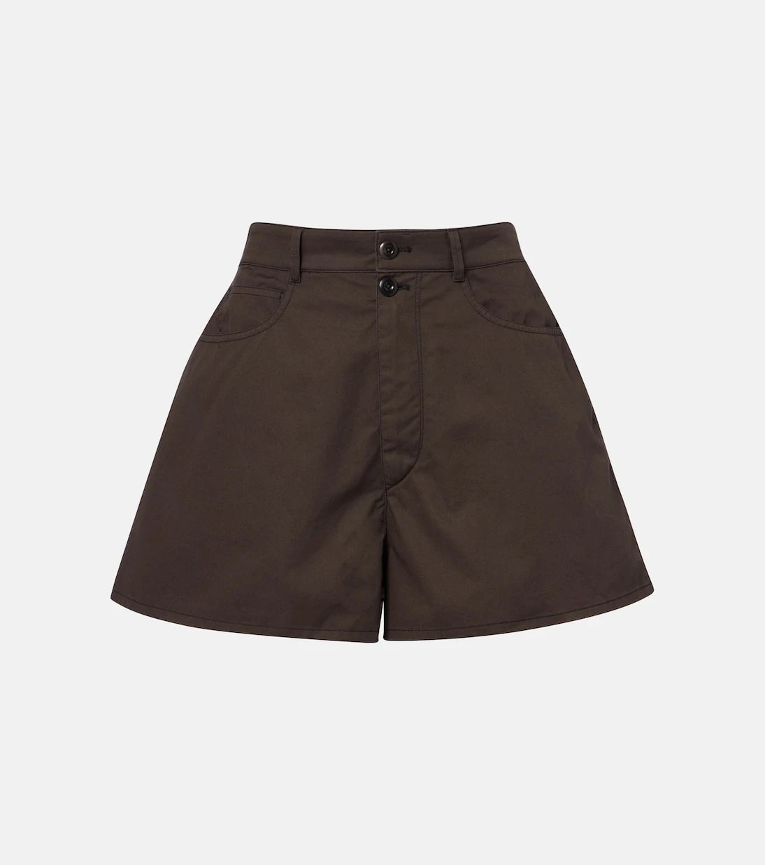 Lemaire - Cotton twill shorts