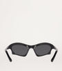 Black Bat Rectangle BB0229S Sunglasses