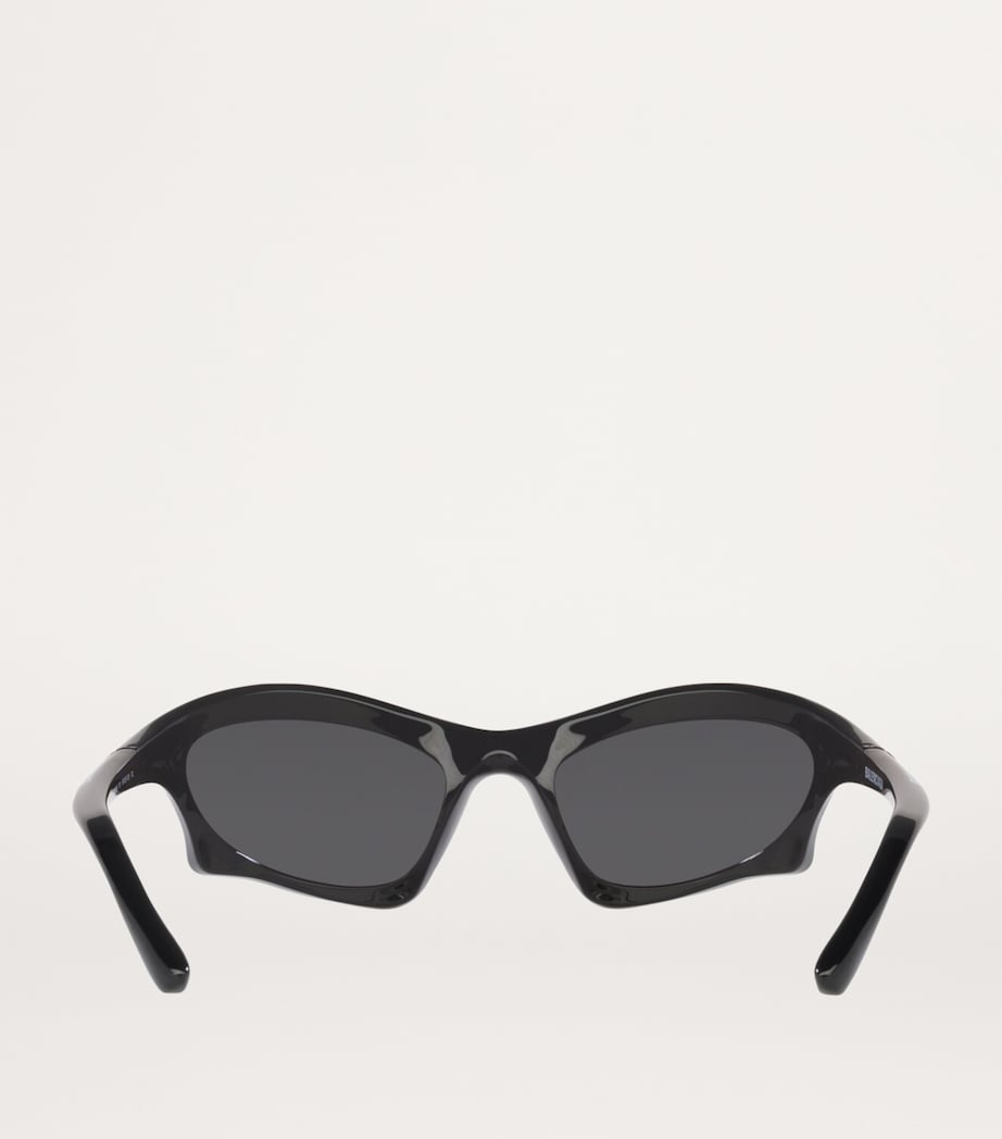 Black Bat Rectangle BB0229S Sunglasses