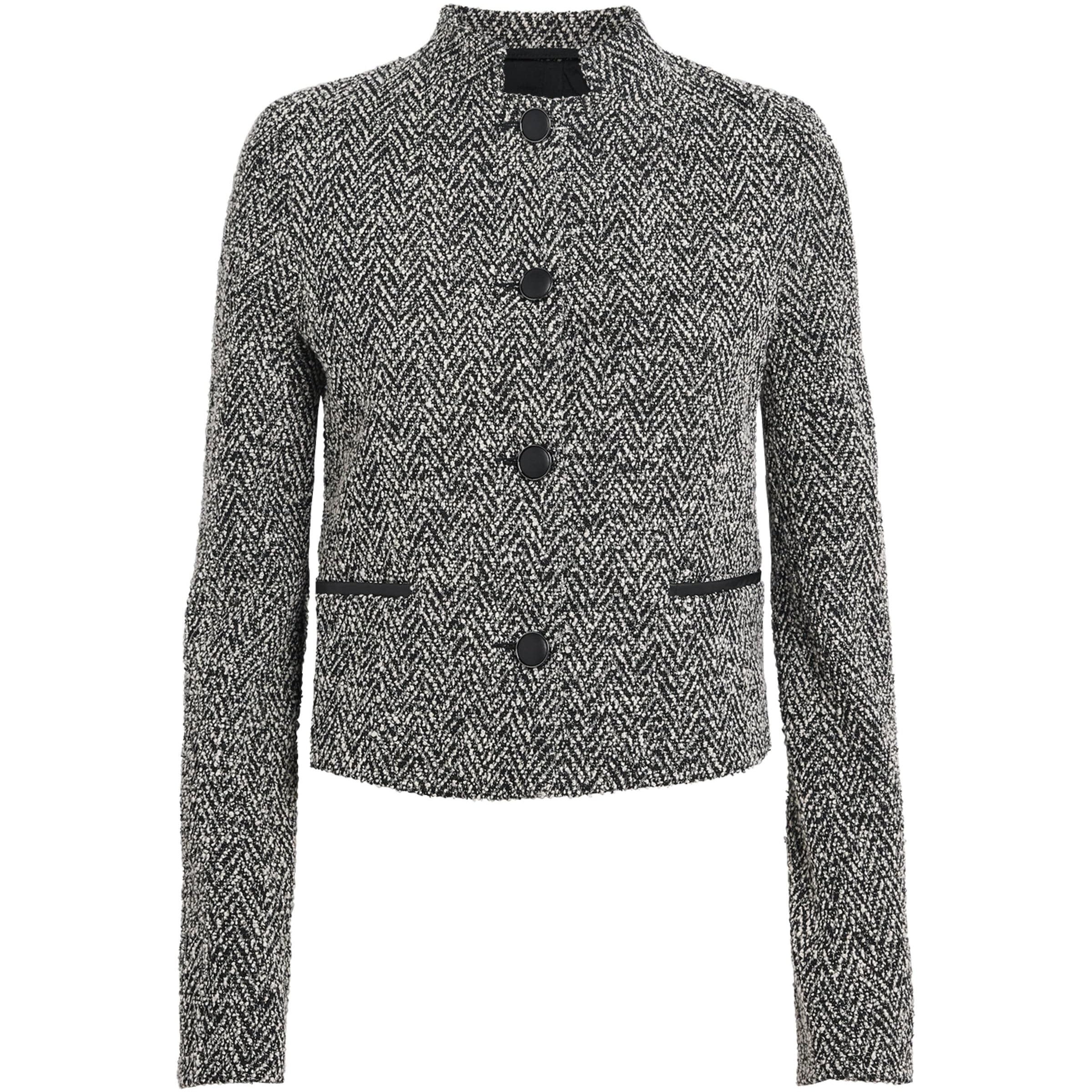 Max Mara Black Tweed Jacket