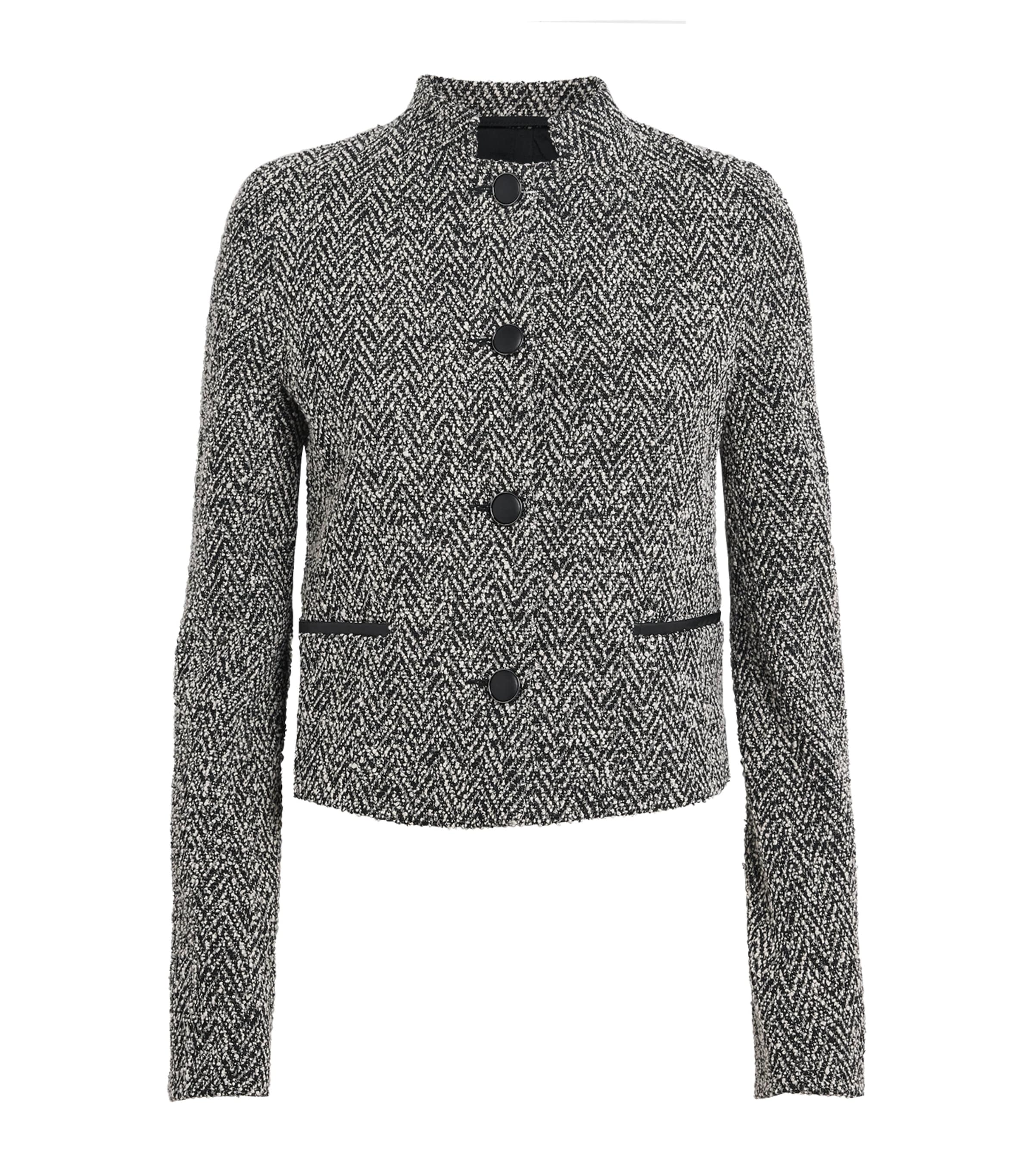 Max Mara Black Tweed Jacket