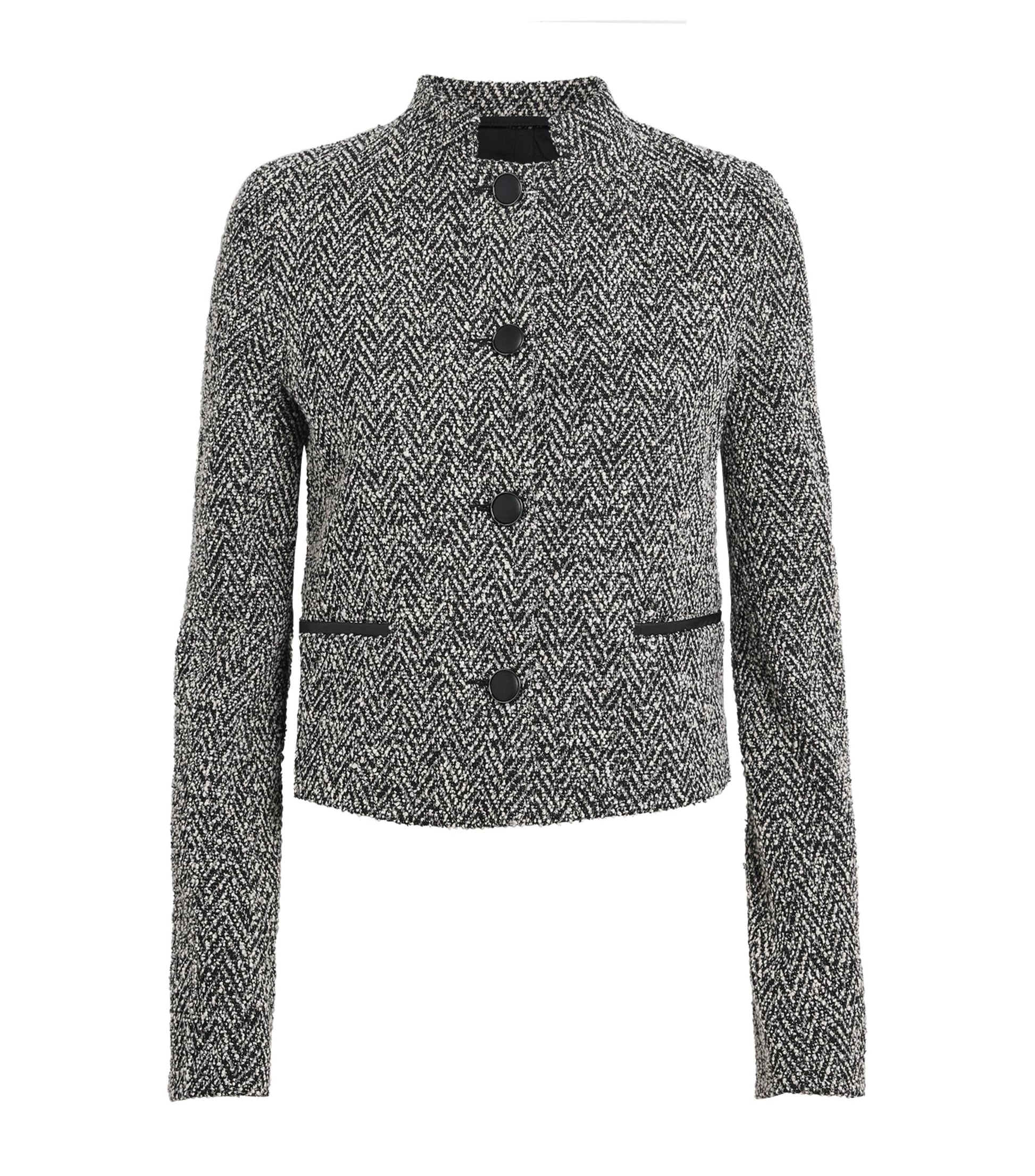 Max Mara Black Tweed Jacket