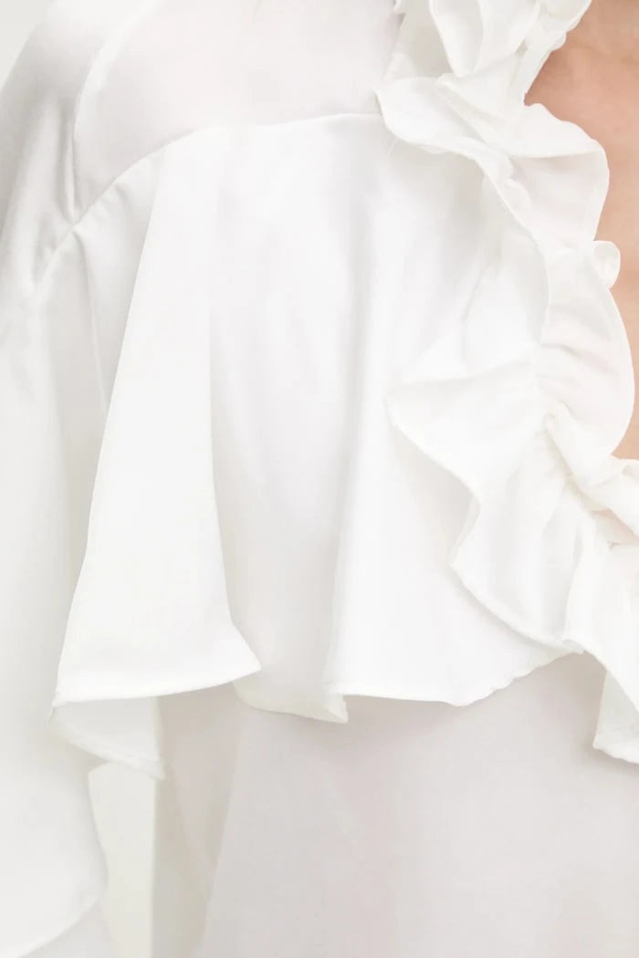 Answear.LAB volanlı kadın viskon bluz