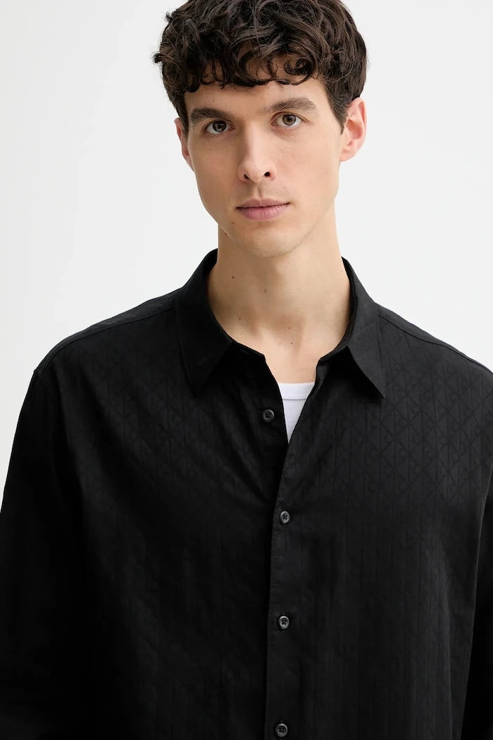 Памучна риза Calvin Klein