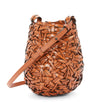 LOEWE Brown Small Leather Nest Bag