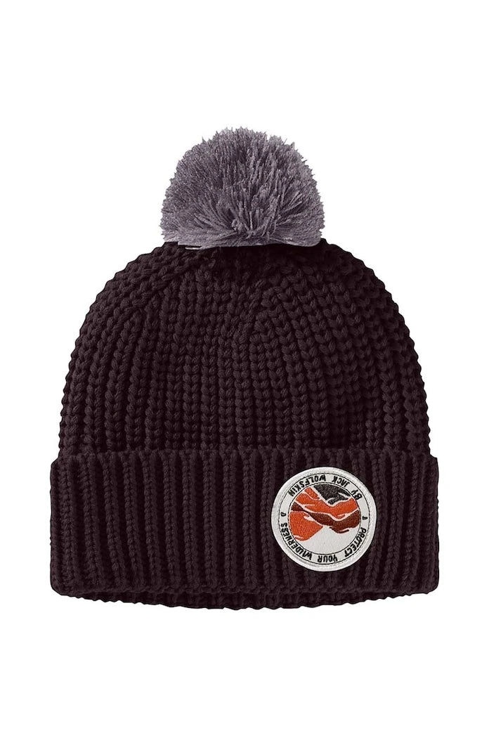 Детска шапка Jack Wolfskin POMPOM BADGE