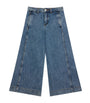 Emporio Armani Kids Wide-Leg Flared Jeans (4-14 Years)