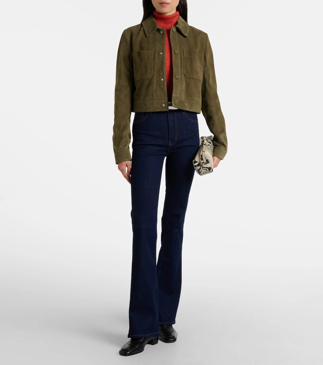 Frame - Reboot high-rise bootcut jeans