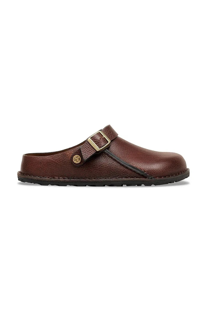 Birkenstock чехли сабо мъжки от кожа Lutry