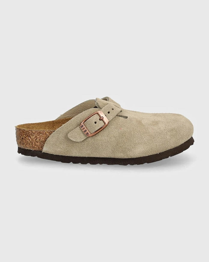 Birkenstock Boston Çocuk Süet Terlik