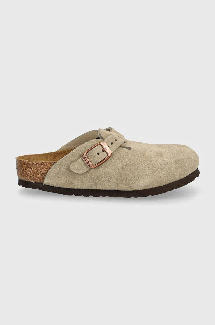Birkenstock Boston Çocuk Süet Terlik
