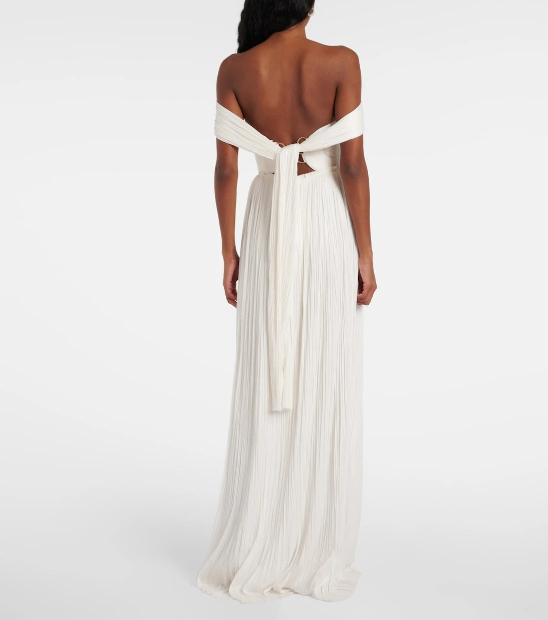 Maria Lucia Hohan - Sharon off-shoulder silk gown