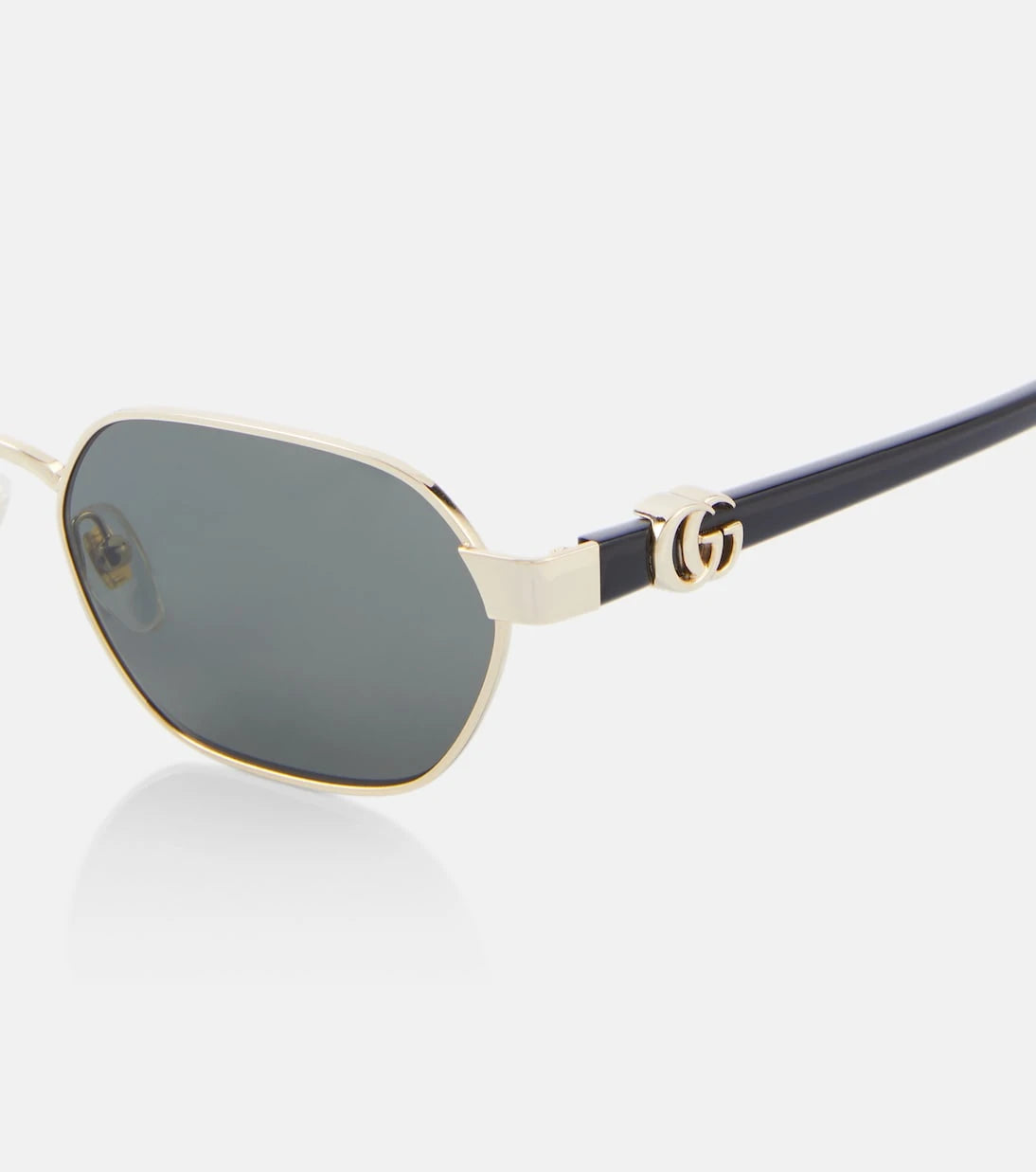Gucci - Çift G yuvarlak güneş gözlüğü