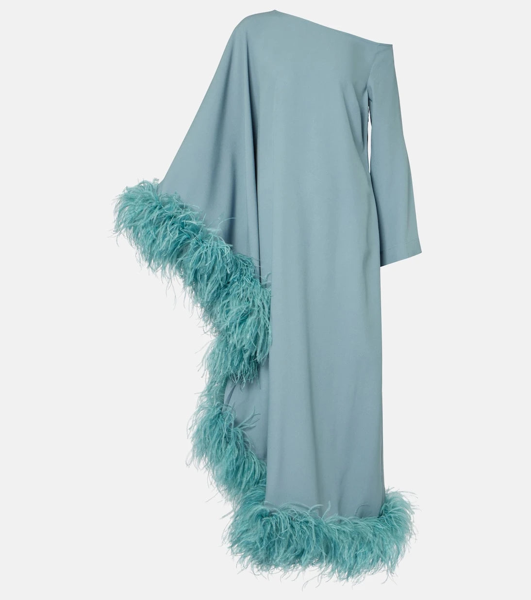 Taller Marmo - Ubud Extravaganza feather-trimmed gown