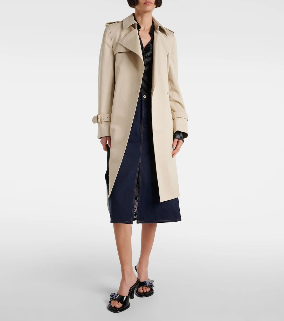 Burberry - 70 EKD leather mules