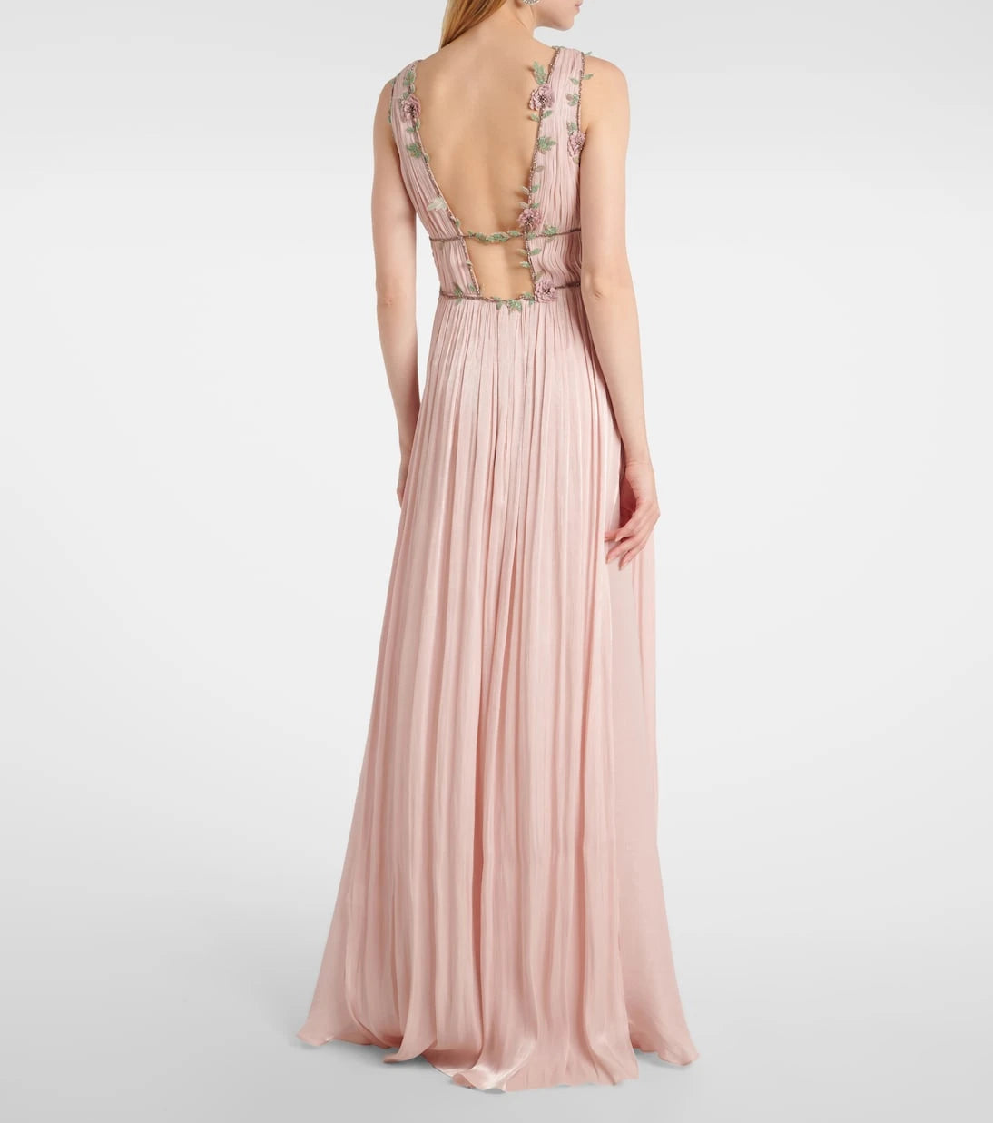 Costarellos - Nalina embellished georgette gown