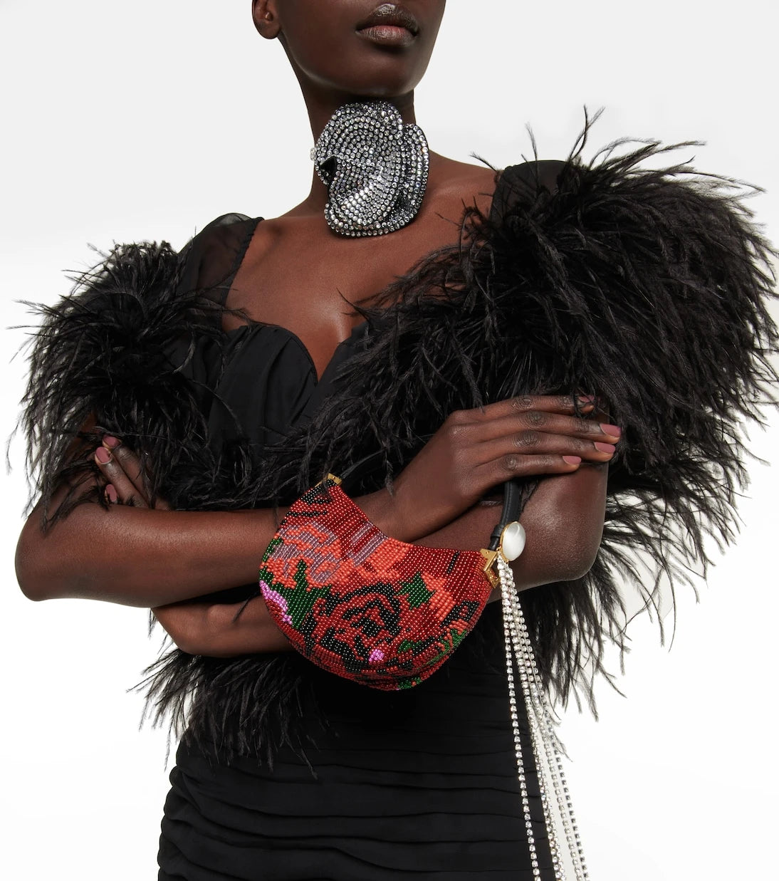 Magda Butrym - Beaded clutch