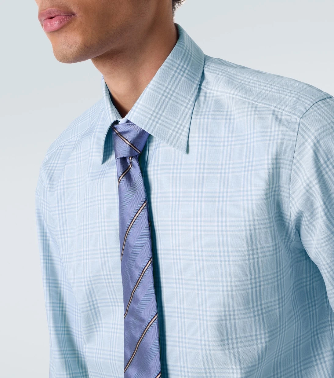 Tom Ford - Checked cotton shirt