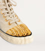 Trompe-l'Oeil High-Top Sneakers