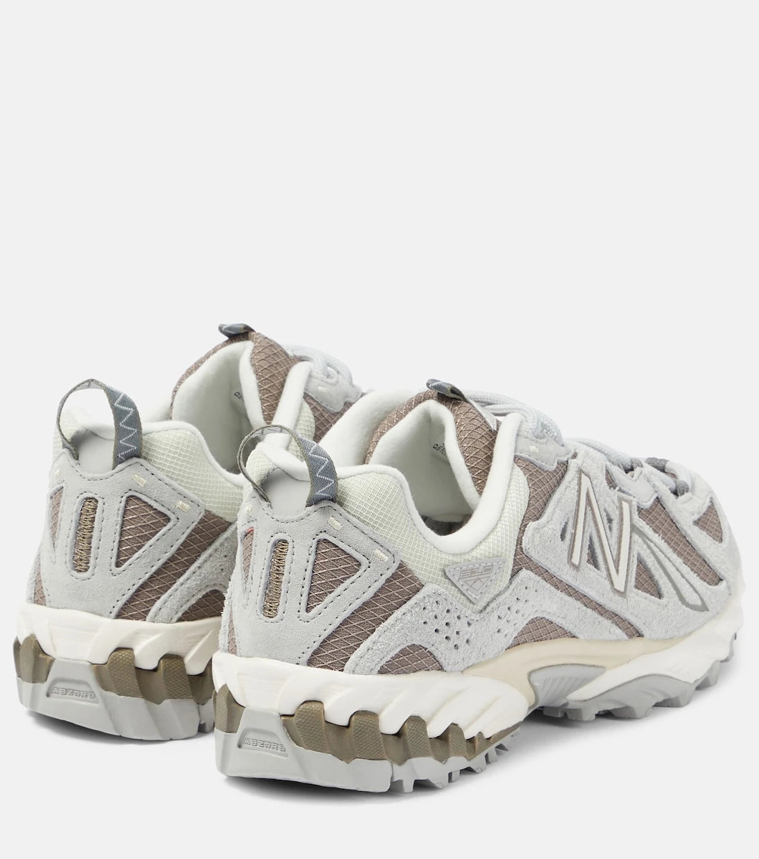 New Balance - 610V1 leather-trimmed sneakers