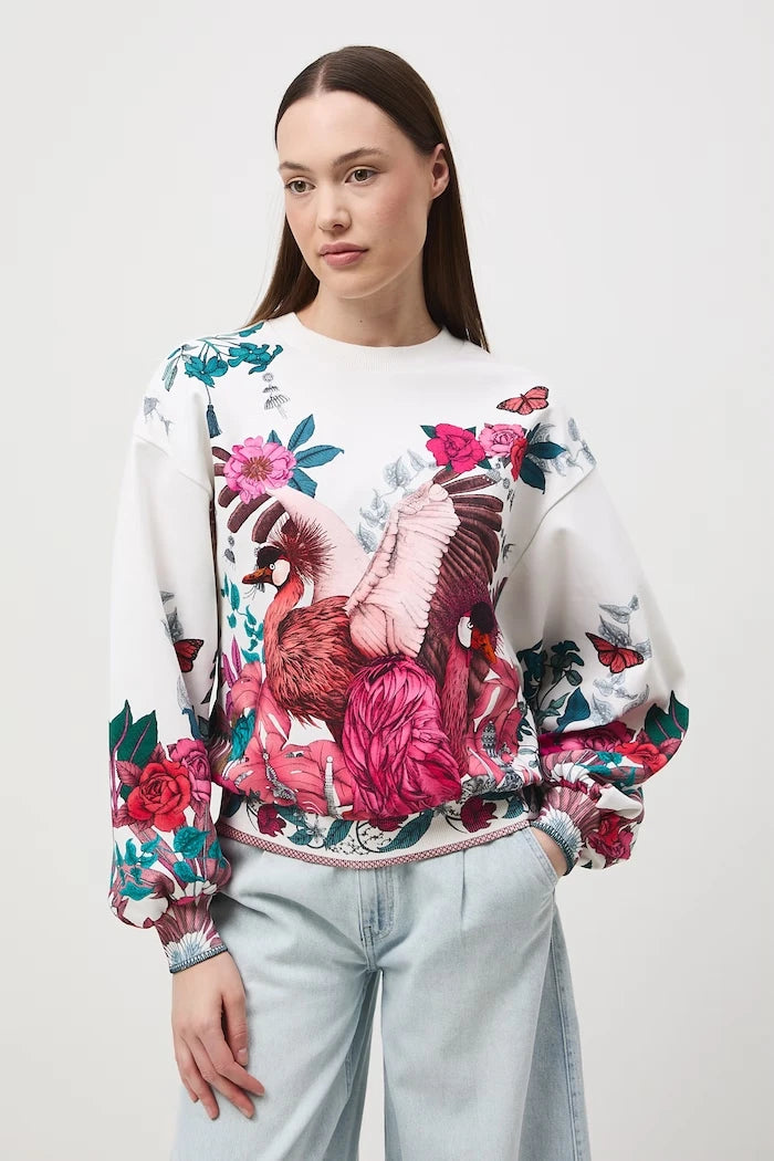 Medicine kadın pamuklu sweatshirt