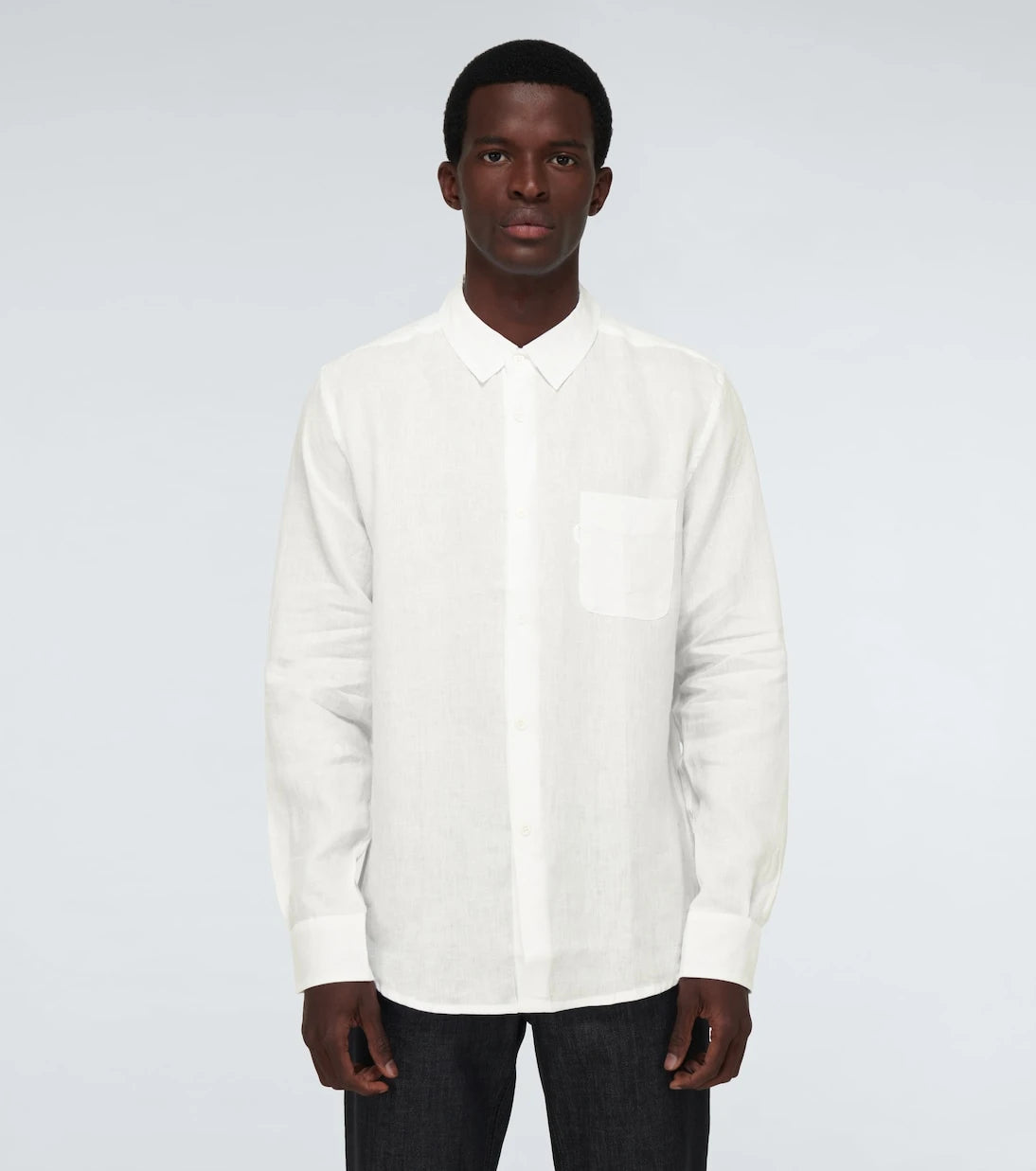 Derek Rose - Monaco linen shirt