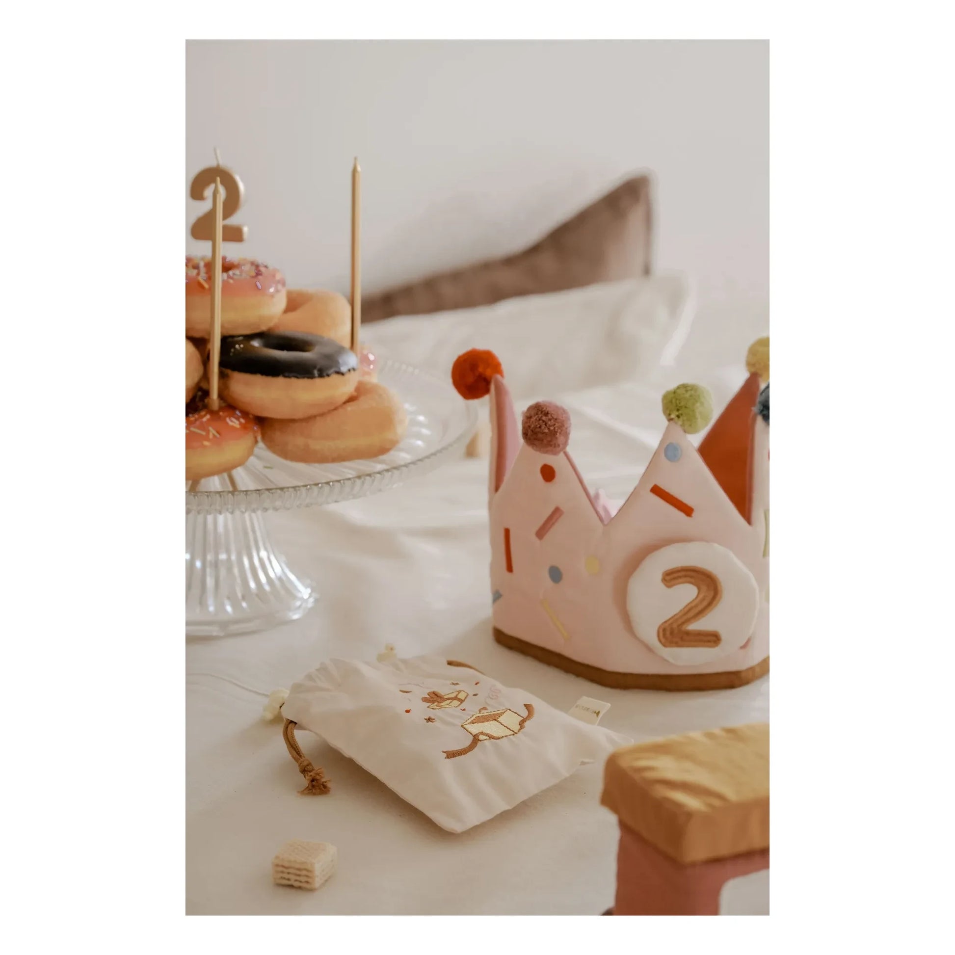 Fabelab - Birthday wreath | Pink