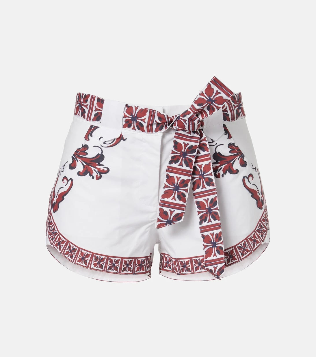 Bananhot - Lavanda printed cotton shorts