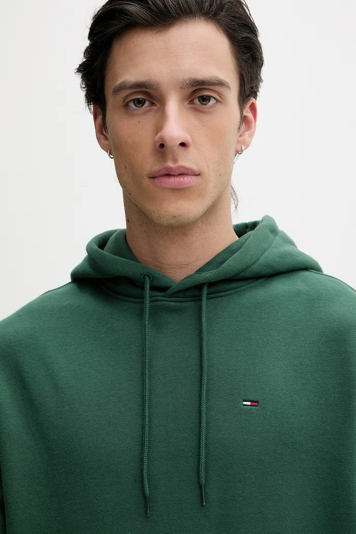 Tommy Jeans Erkek Pamuklu Kapüşonlu Sweatshirt