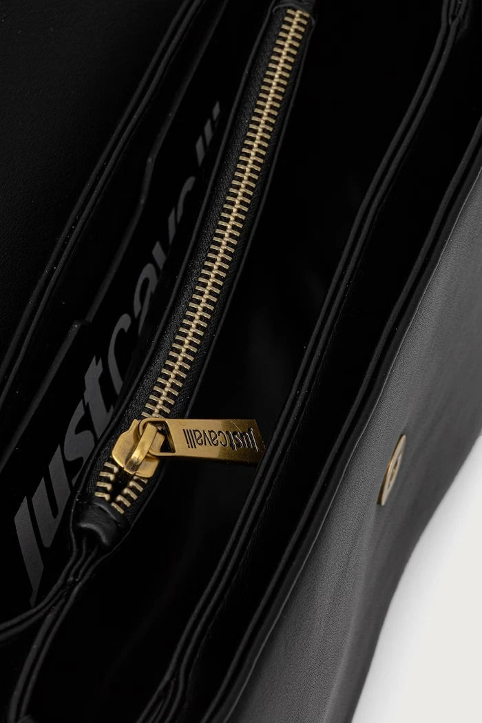 Just Cavalli suni deri kadın crossbody çanta