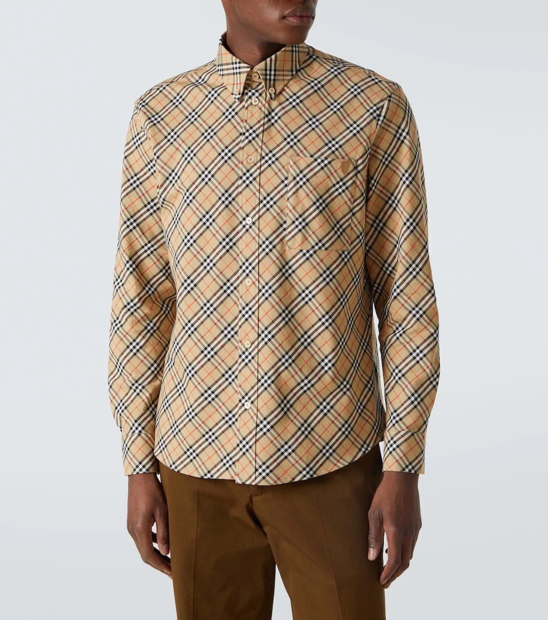 Burberry - Burberry Check cotton poplin shirt