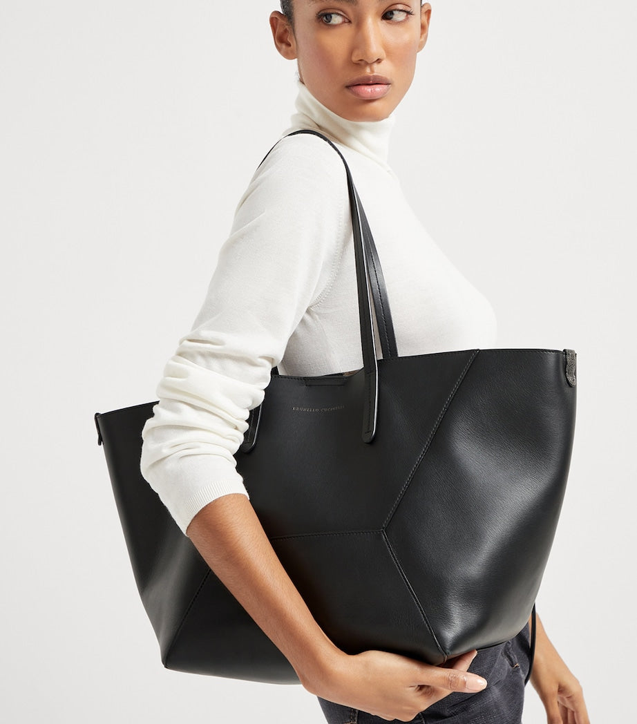 Calfskin BC Duo Tote Bag