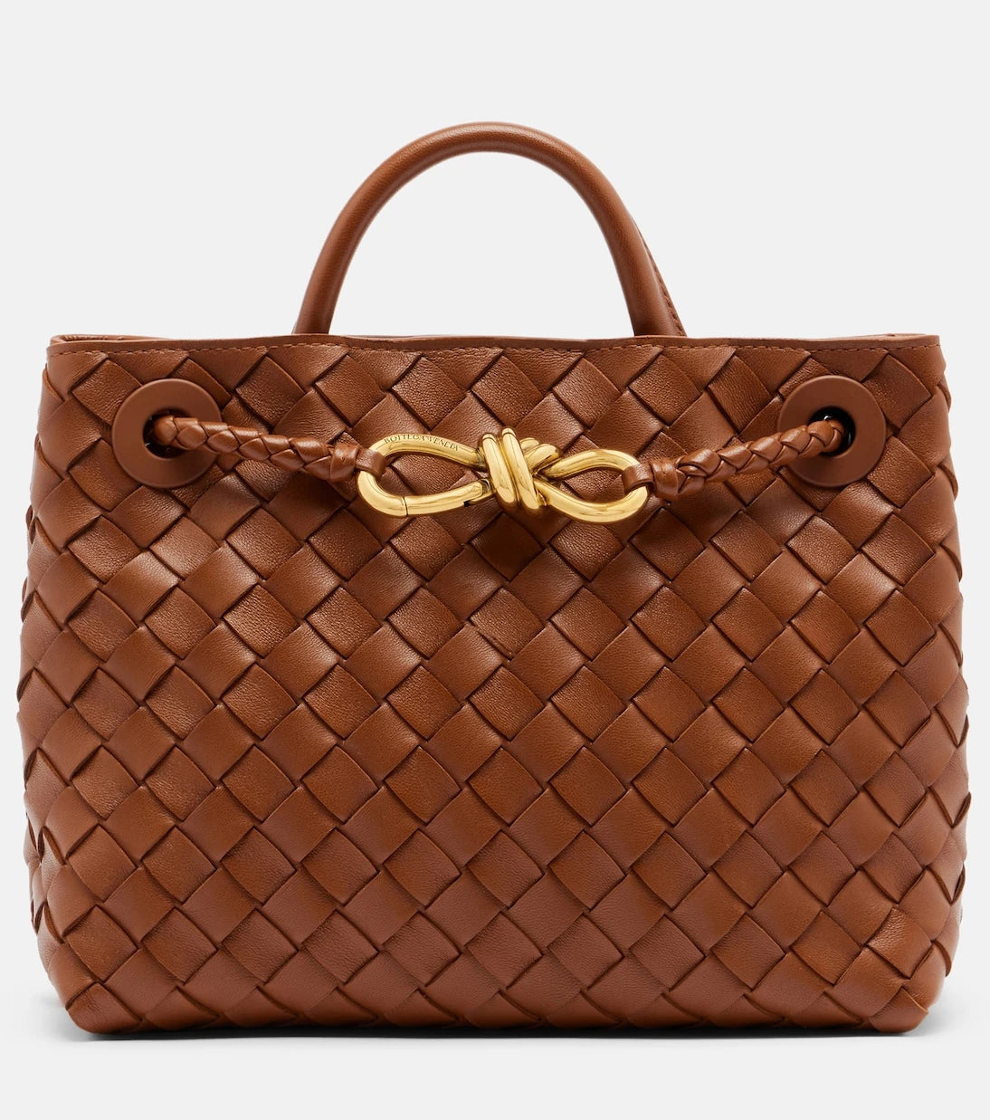 Bottega Veneta - Andiamo Small leather top-handle bag