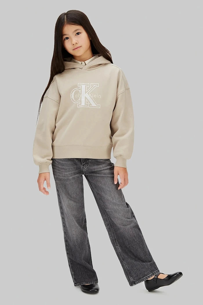 Детски памучен суичър Calvin Klein Jeans