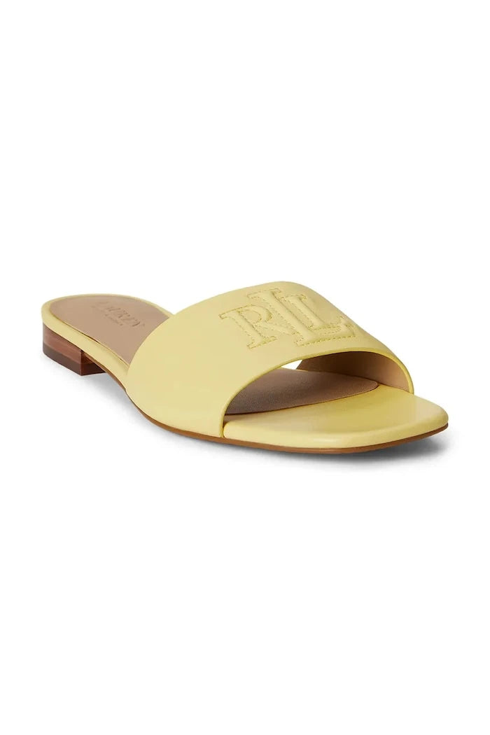 Lauren Ralph Lauren чехли дамски от кожа Everley Sld