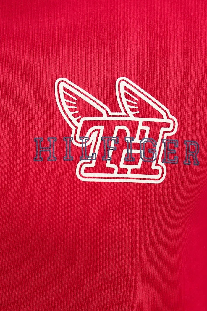 Tommy Hilfiger Uzun Kollu Pamuklu Bluz