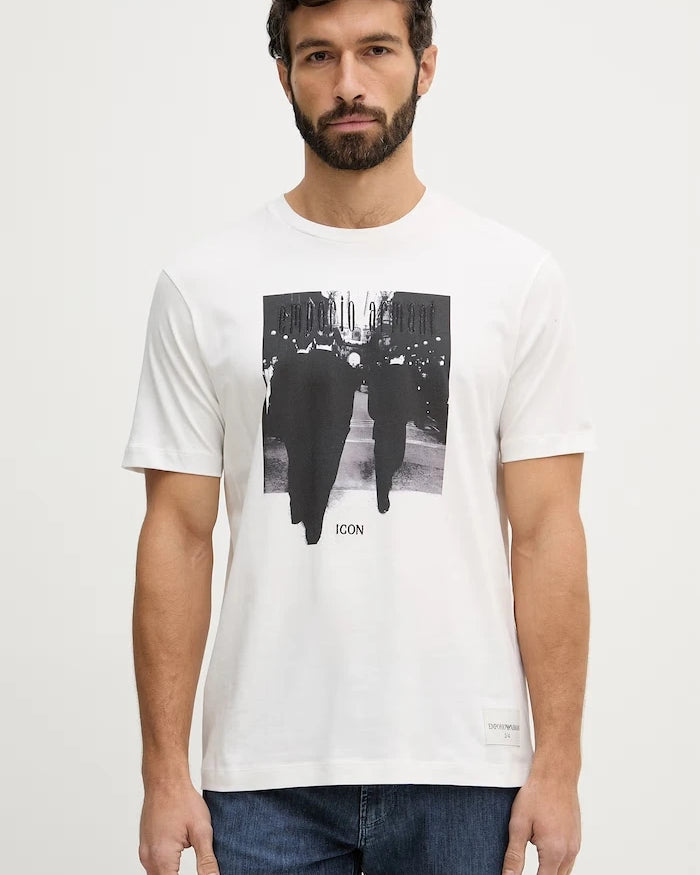 Emporio Armani Pamuklu Tişört